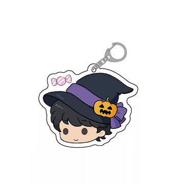 Banana FIsh 'Sing Halloween Hat' Keyring Resin Keychain