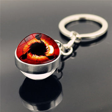 Sharingan Eye 'Naruto Eyes' Keyring Metal Keychain