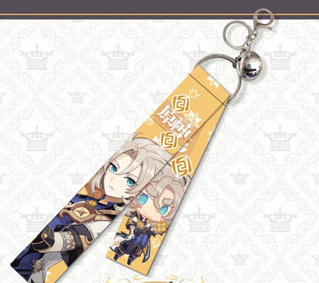 Genshin Impact 'Albedo' Streamer Clip Keychain