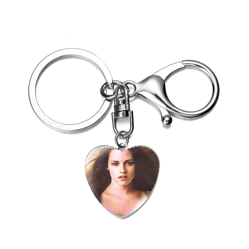 Twilight 'Romantic Edward & Bella' Keyring Metal Keychain
