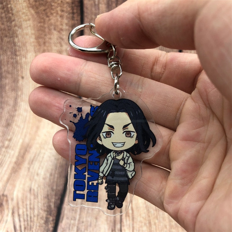 Tokyo Revengers 'Keisuke Baji' Keyring Plastic Keychain