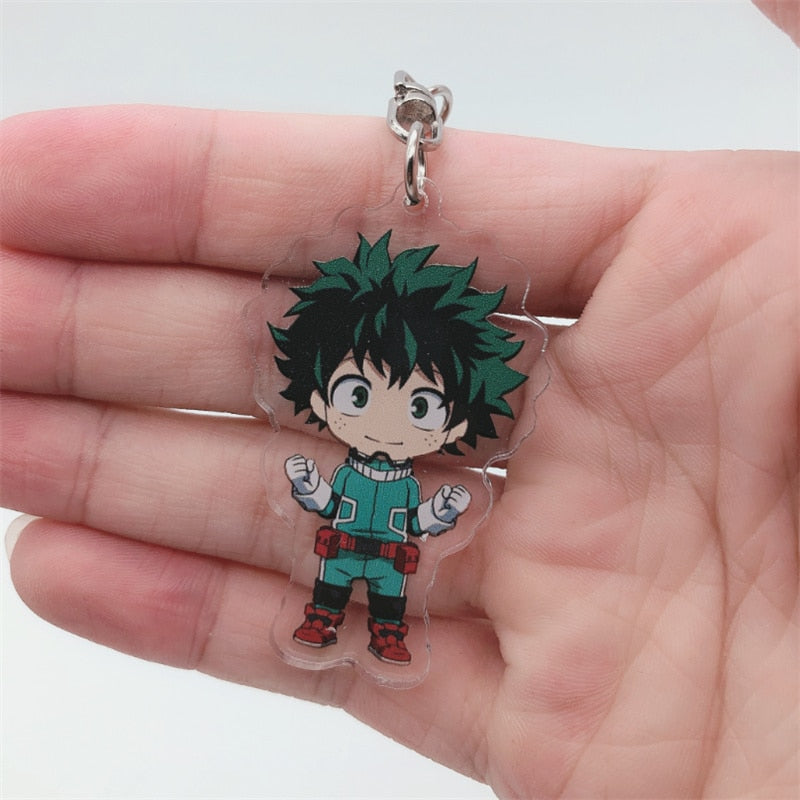 My Hero Academia 'Izuku Midoriya' Keyring Plastic Keychain
