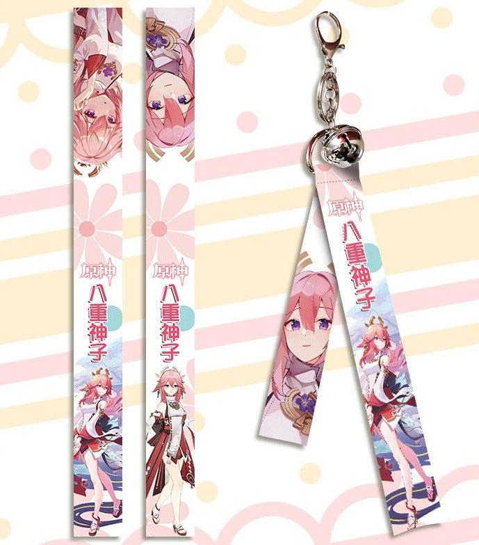 Genshin Impact 'Yae Miko' Streamer Clip Keychain