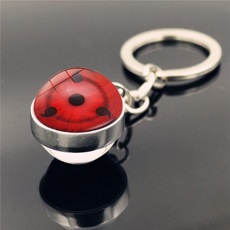 Sharingan Eye 'Naruto Sharingan' Keyring Metal Keychain