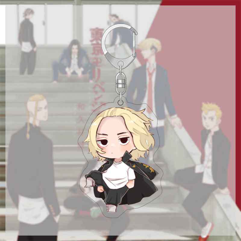Tokyo Revengers 'Manjiro Sano | Cool' Keyring Resin Keychain