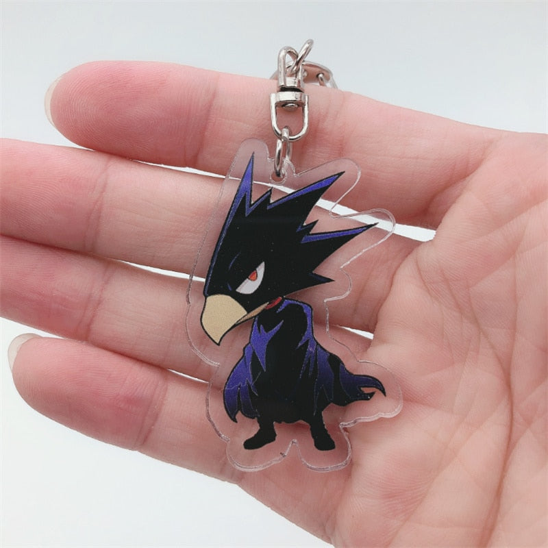 My Hero Academia 'Fumikage Tokoyami' Keyring Plastic Keychain