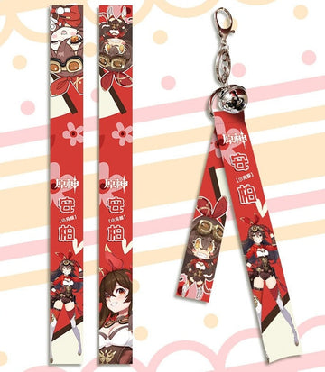 Genshin Impact 'Amber' Streamer Clip Keychain