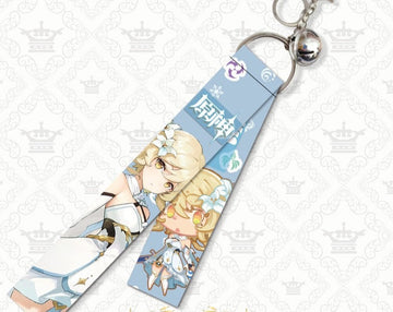 Genshin Impact 'Lumine' Streamer Clip Keychain