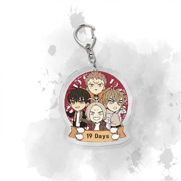 19 Days 'Picture | Complete Characters' Keyring Acrylic Keychain