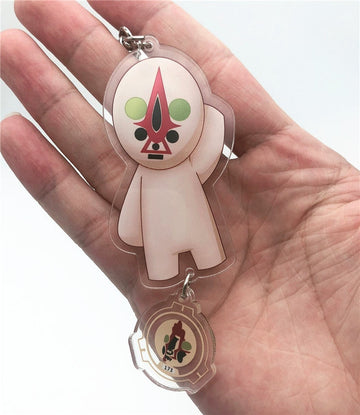 SCP '173' Keyring Plastic Keychain