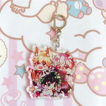 Boku no Hero 'Boku no Hero | Group Chibi' Keyring Acrylic Keychain