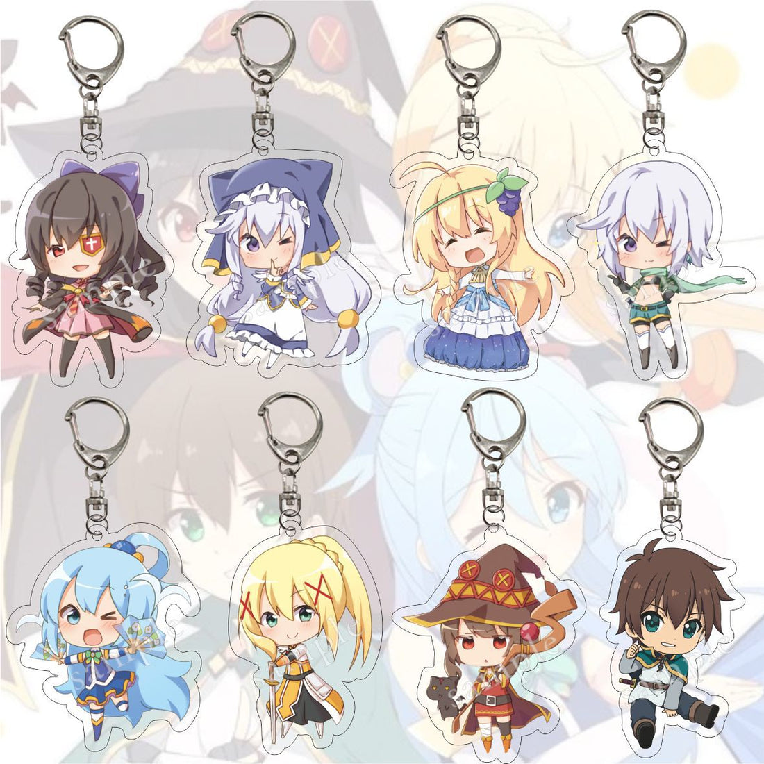 KonoSuba 'Iris' Keyring Resin Keychain