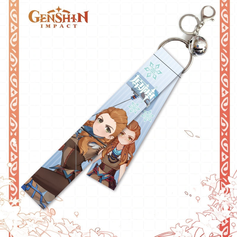 Genshin Impact 'Aloy' Streamer Clip Keychain