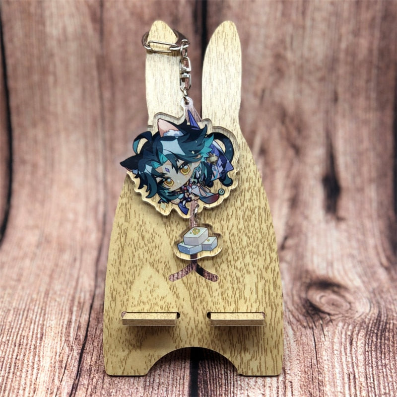 Genshin Impact 'Xiao| Chibi' Keyring Plastic Keychain