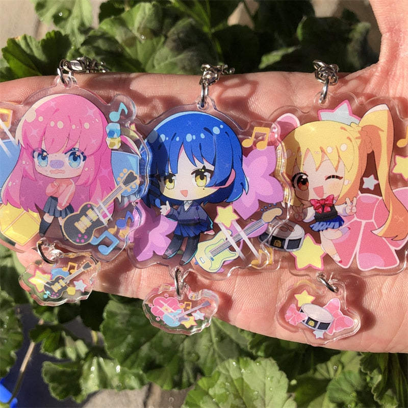 BOCCHI THE ROCK 'Gotoh Hitori' Keyring Plastic Keychain