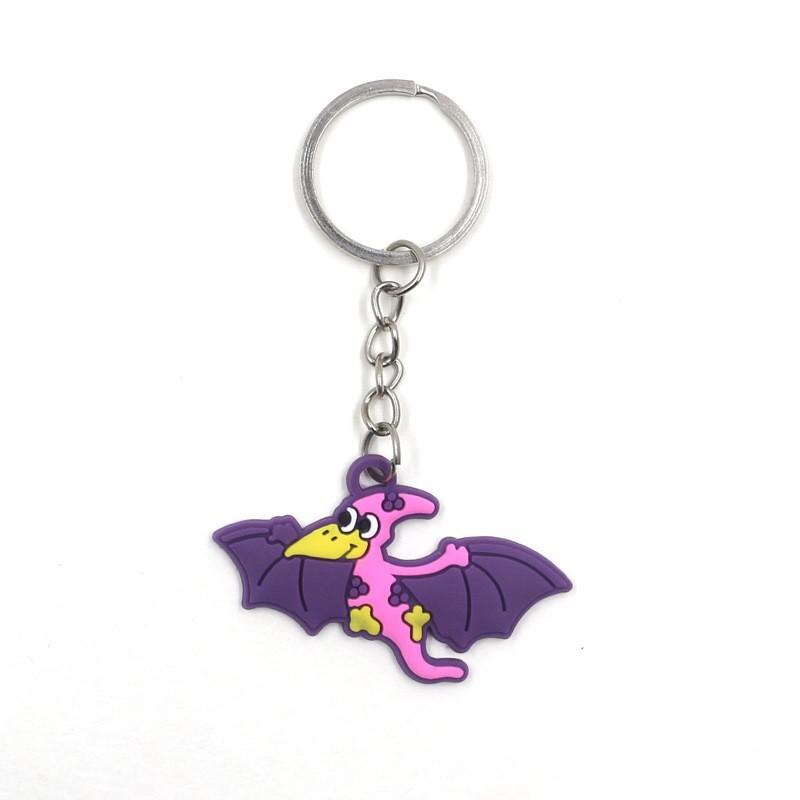 Cartoons 'Pteranodon' Keyring Silicone Keychain