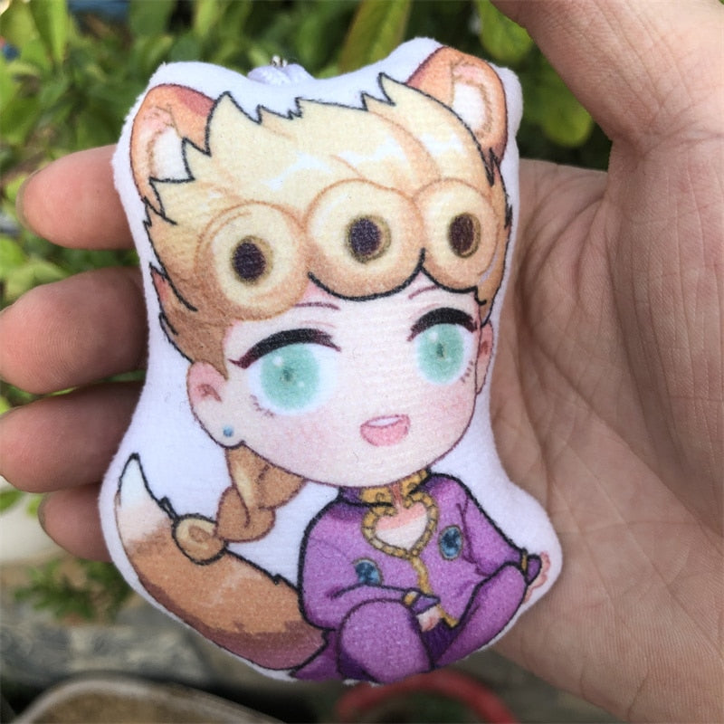 JoJo's Bizarre Adventure 'Giorno Giovanna' Keyring Plastic Keychain
