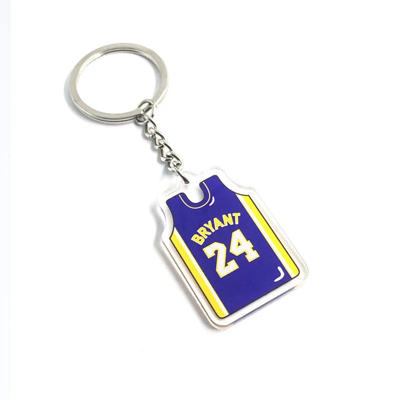 Basketball Jersey 'Kobe Bryant 24 | Violet' Keyring Acrylic Keychain