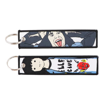 Eddie Munson Embroidered Keychain