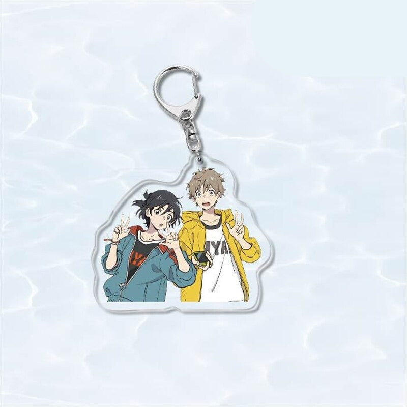 Seaside Stranger Umibe No Etranger 'Hashimoto Shun And Mio Chibana Couple' Keyring Acrylic Keychain