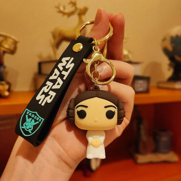 Star Wars 'Princess Leia' Keyring PVC Keychain