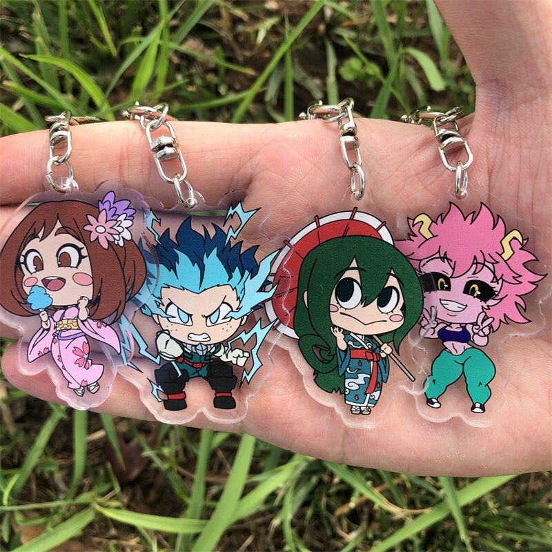 My Hero Academia 'Mina Ashido' Keyring Plastic Keychain