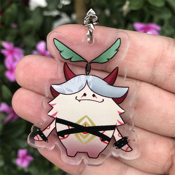 Genshin Impact 'Aranara Itto' Keyring Acrylic Keychain