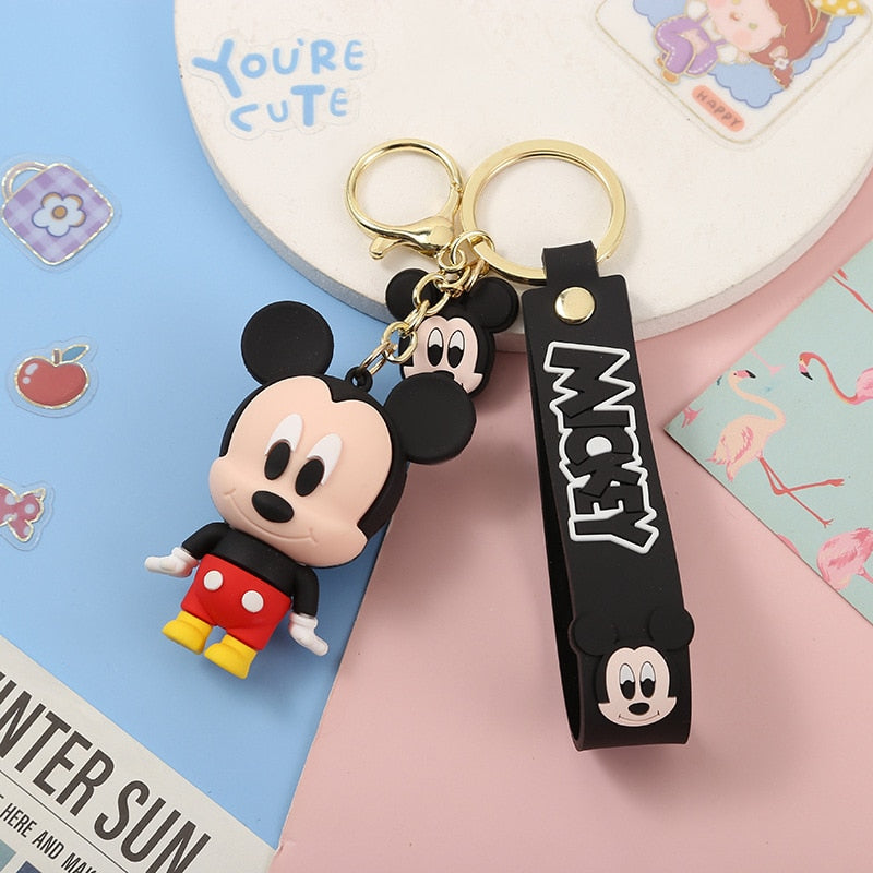 Mickey Mouse Keyring PVC Keychain