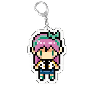 Omori 'Aubrey | Pixel' Keyring Plastic Keychain