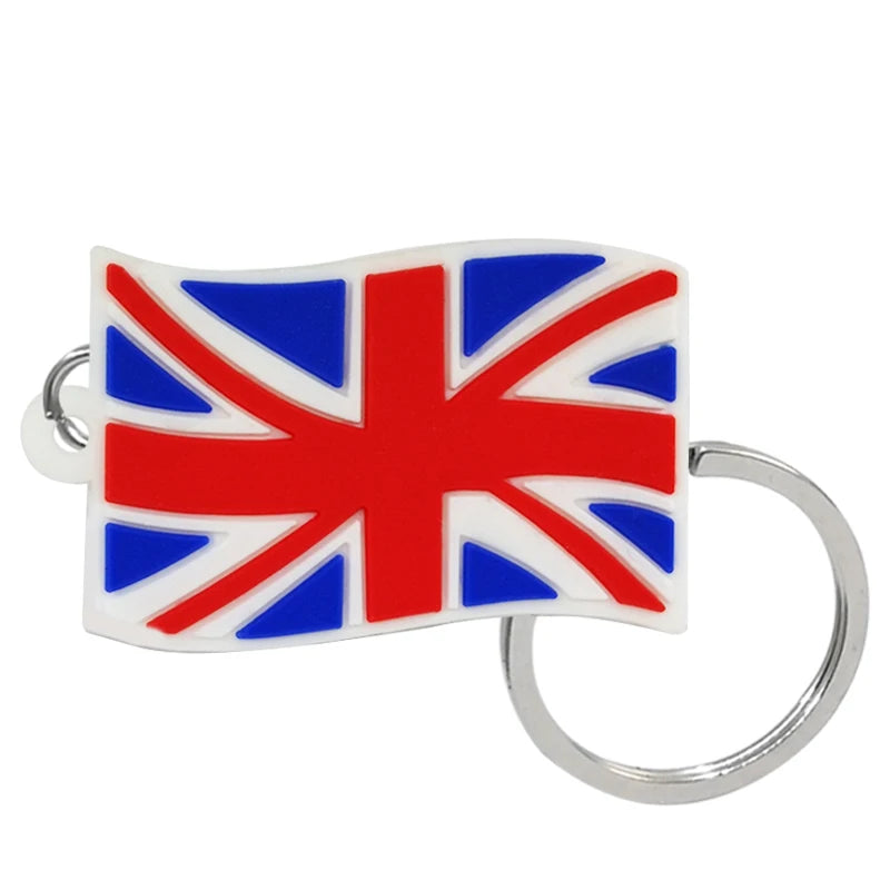 Flag 'United Kingdom' Enamel Keyring Keychain