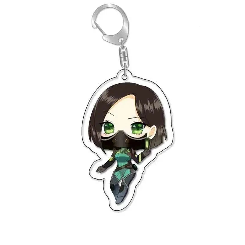 Valorant 'Viper' Keyring Acrylic Keychain
