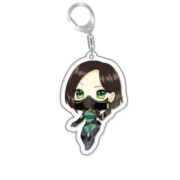 Valorant 'Viper' Keyring Acrylic Keychain