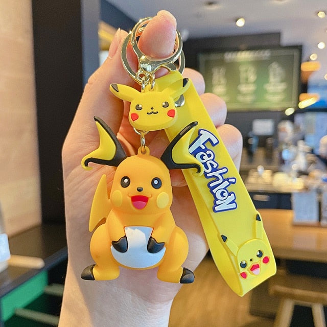 Pokemon 'Raichu' Keyring PVC Keychain