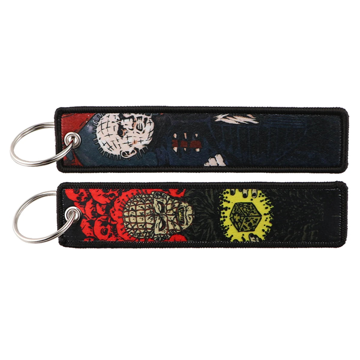 Hellraiser Embroidered Keychain