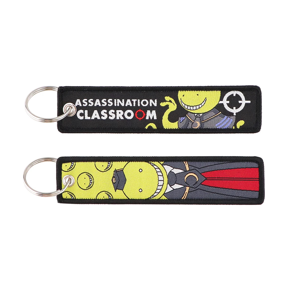 Assassination Classroom 'Koro Sensei' Embroidered Keychain