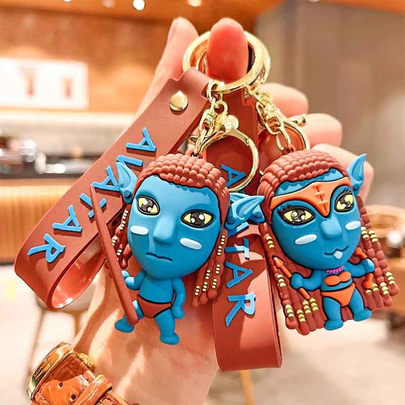 Avatar 'Simple | Avatar' Keyring Rubber Keychain