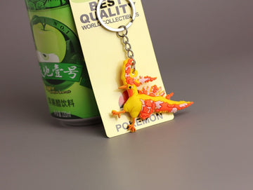 Pokemon 'Moltres' Keyring Silicone Keychain