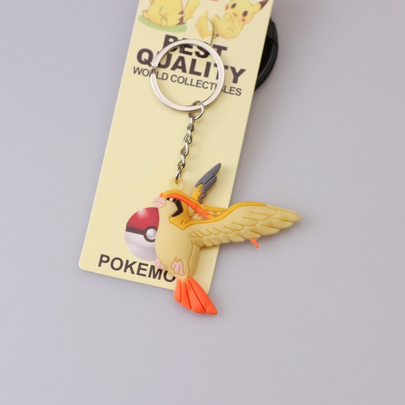 Pokemon 'Pidgeot' Keyring Silicone Keychain
