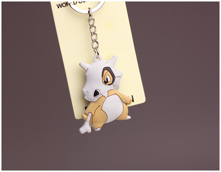 Pokemon 'Cubone' Keyring Silicone Keychain