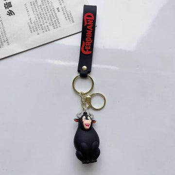 'Ferdinand' Keyring Silicone Keychain