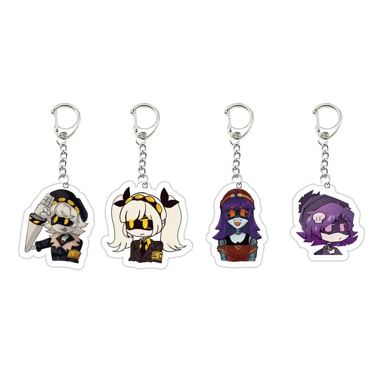 Murder Drones 'Set of 4|C' Keyring Acrylic Keychain