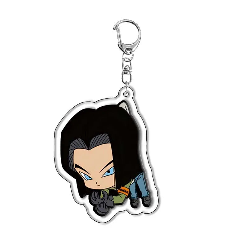 Dragon Ball Z 'Android 17' Keyring PVC Keychain