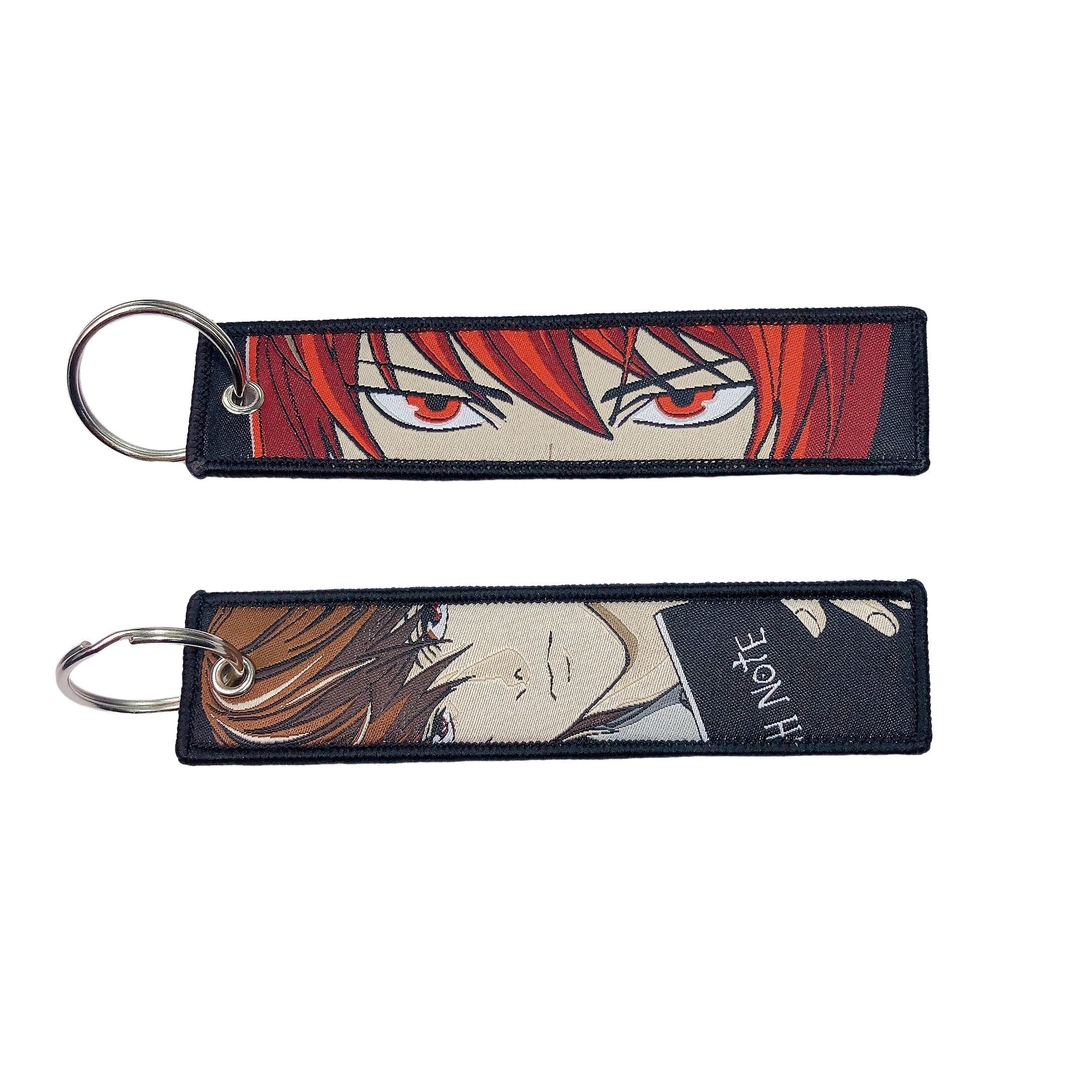 Death Note 'Light Yagami' Embroidered Keychain