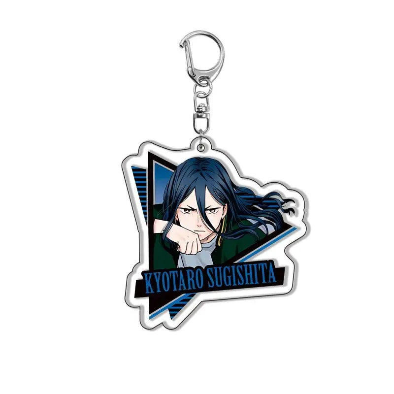 Wind Breaker 'Kyotaro Sugishita' Keyring Plastic Keychain