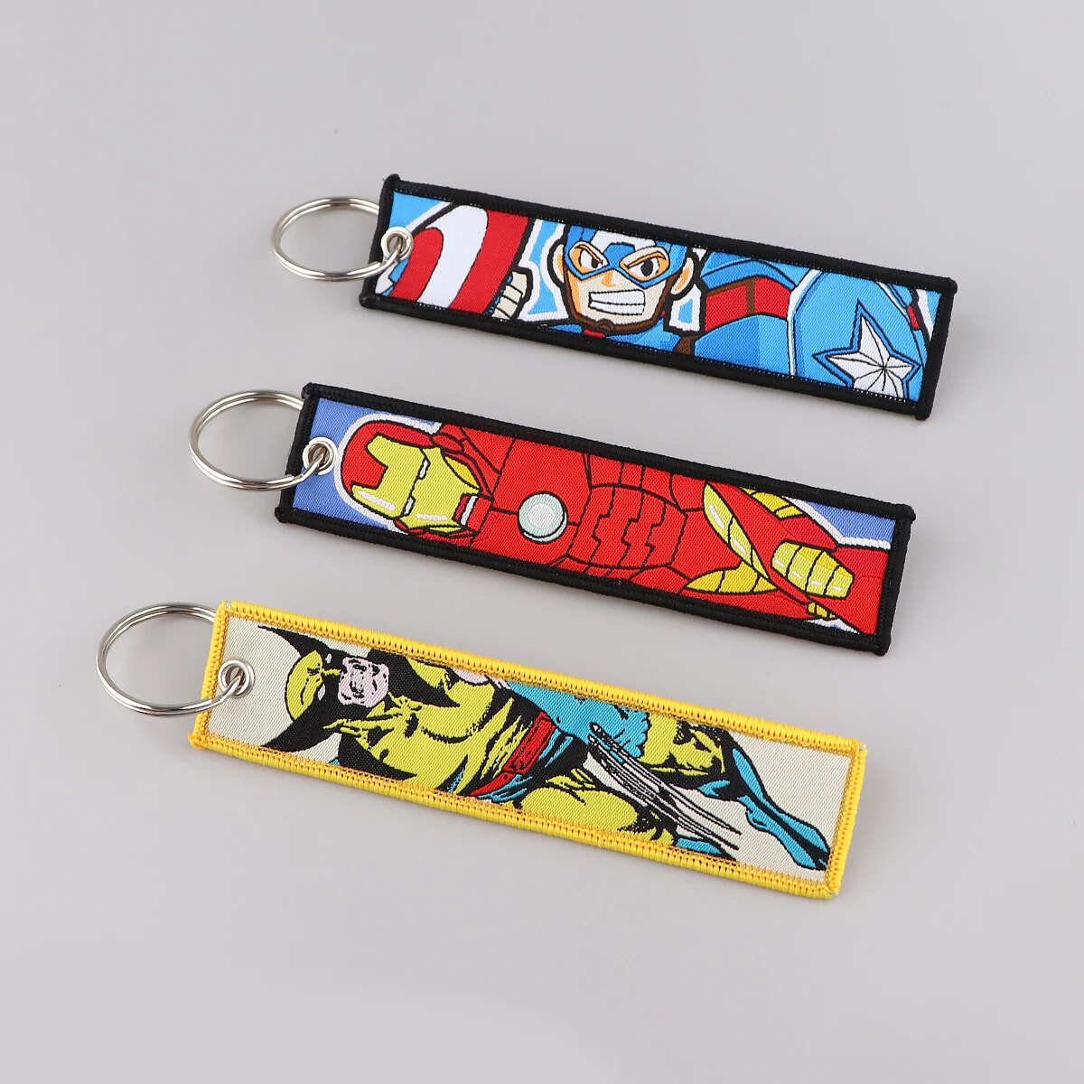 X-Men 'Wolverine' Embroidered Keychain