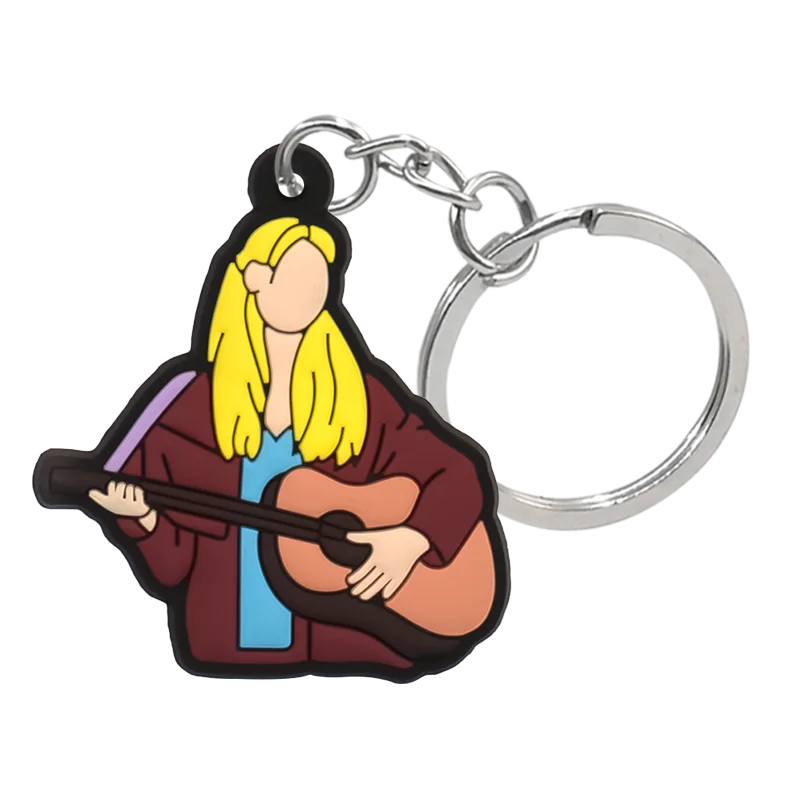 FRIENDS 'PHOEBE' Keyring Silicone Keychain