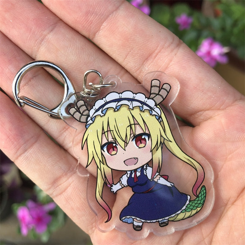 Miss Kobayashi's Dragon Maid 'Tohru' Keyring Plastic Keychain