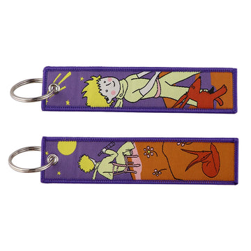 The Little Prince Embroidered Keychain