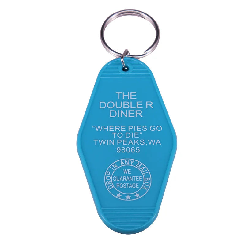 'The Double R Diner' Keyring Plastic Keychain