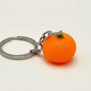 Fruit 'Orange' Keyring Resin Keychain